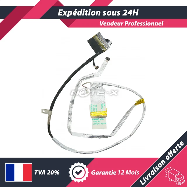 Nappe Vidéo écran LVDS Pour HP Probook 6360B/6360T - Référence 50.4KT02.101 40 Pins - Neuf Générique