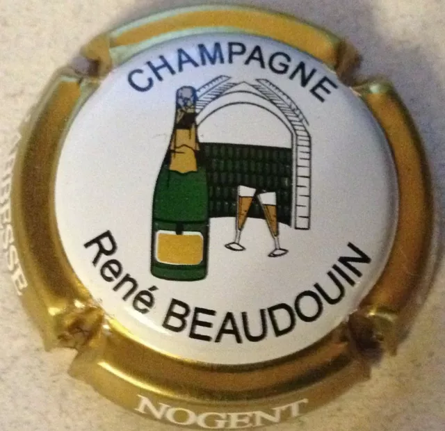 Capsule de champagne BEAUDOUIN René (23. contour or)