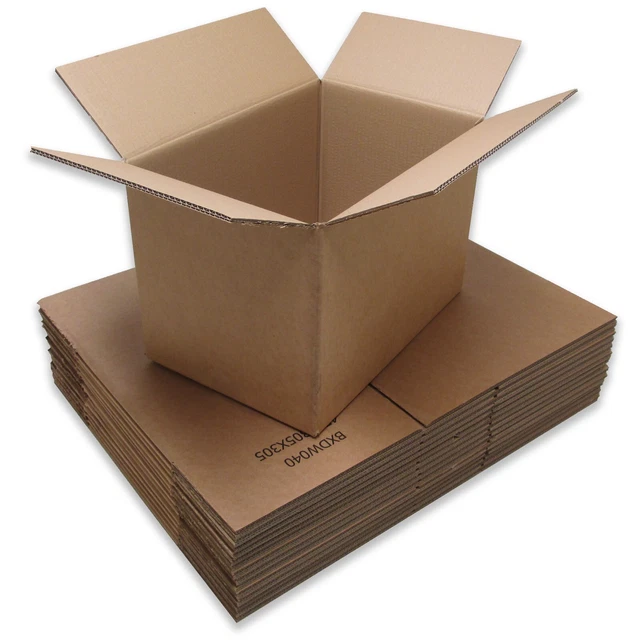 EXTRA LARGE (XXL) Strong DOUBLE Wall Removal Moving Cardboard Boxes