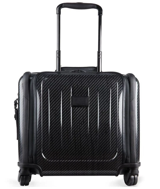 TUMI Tegra Lite 2 Black Polycarbonate Business Carry On Spinner Suitcase