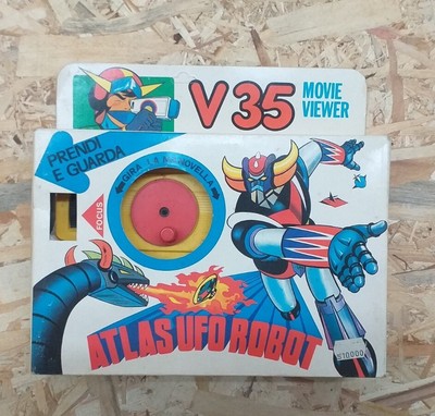 ATLAS UFO ROBOT PROJECTOR PROIETTORE MUPI ANNI 70 IN SCATOLA 