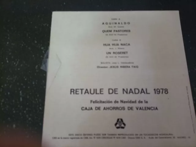 Orfeon Navarro Reverter (Retaule De Nadal 1978) 2