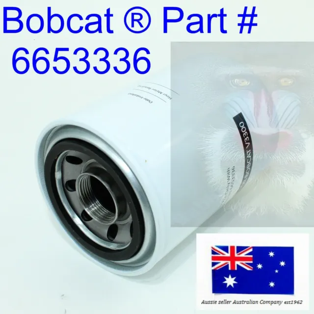 fits Bobcat Hydraulic Oil Filter 6653336 MT50 220 225 231 316 319 320 322 323