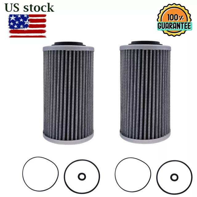 New 2 PCS Oil Filter for Sea Doo RXT-X RXP-X GTX 300 1503 &1630 420956744 16-20