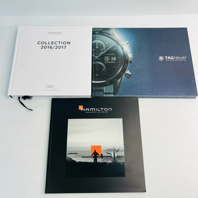 TAG HEUER SWISS, Avante, Hamilton, IWC Schaffhausen Watch Catalogue