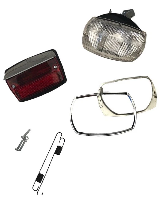 Phare Avant Moto Universel - Remplacement Pour KX125, KX250, KLX, Lampe 12V 35W H4
