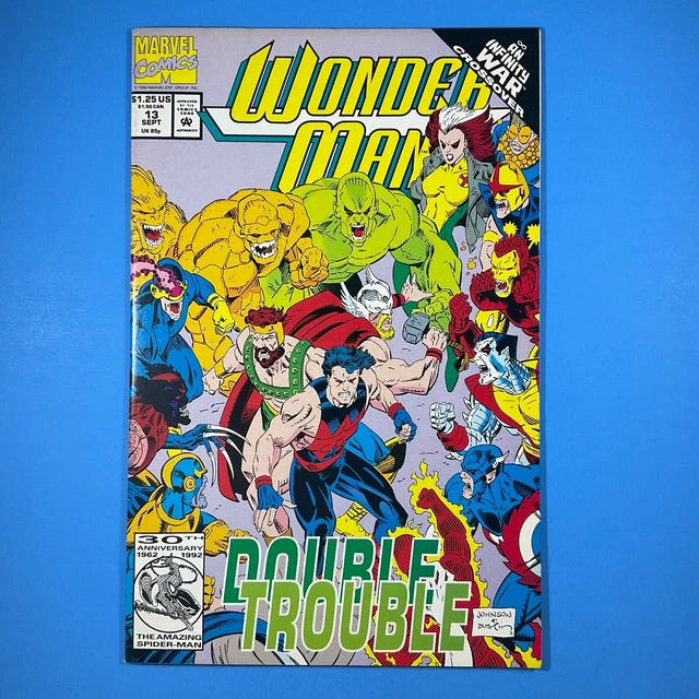 Wonder Man #13 Marvel Comics 1992 Infinity War Avengers Tie-In
