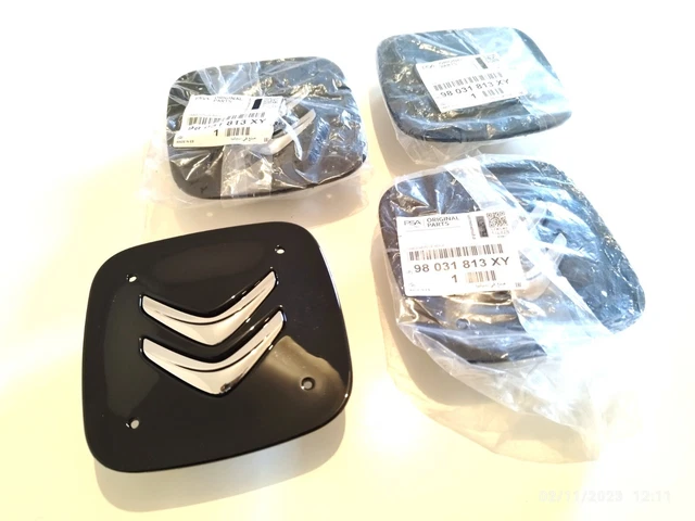 Lot 4 Cache-Moyeux + 20 Cache-Écrous Roue Ford Transit MK6 MK7 (2000-2013) - Références 1101812 1809109