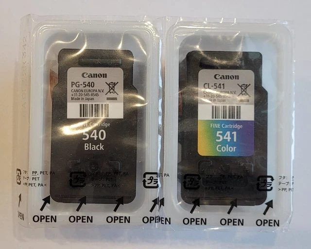 Canon Cartucce Inkjet MultiPack PG-540,CL-541 Originali Nero + Tri-Colore