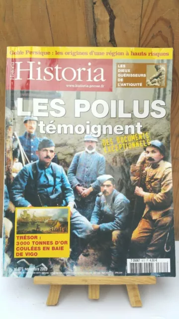 Historia n° 671  Edition Novembre 2002  Les Poilus témoignent