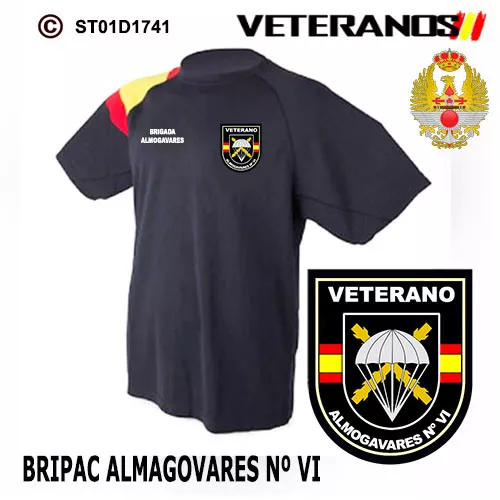 Camisetas Tecnicas: Veteranos Brigadas Operativas - Bripac Almogavares Nº Vi