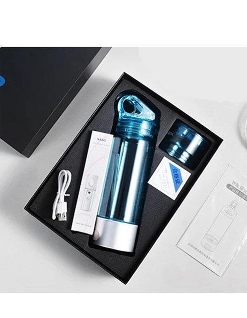 Organic Greek Vitamin Bottles® Hydrogen Alkaline Generator Water Filter 4 In 1 Design 450mL (15.2 FL OZ) - Organic Greek - Foto 11