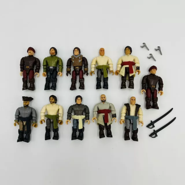 Assassins Creed Mega Bloks Figure Lot Weapons Figures Misc Characters Men 11