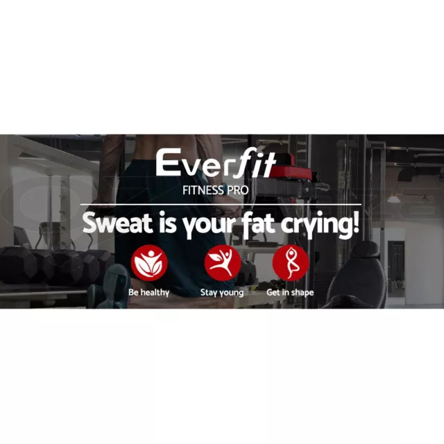 Everfit Weight Bench Chip Up Tower Bench Press Gym Equipment Fitness Bench 2