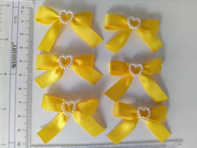 20/40 Small Ribbon Bows Pre Tied Self  Adhesive Bows  Gift Diy Decoration Bows 2