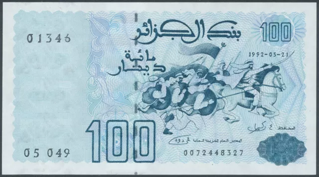 Algeria / Algerien [27] - 100 Dinars 1992 UNC - Pick 137