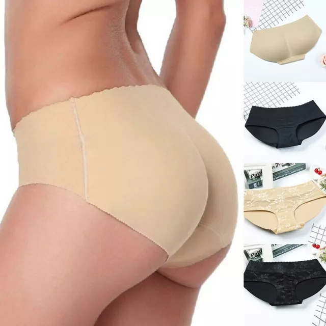 Biancheria intima donna imbottita glutine shapewear bum butt lift enhancer mutandine corte