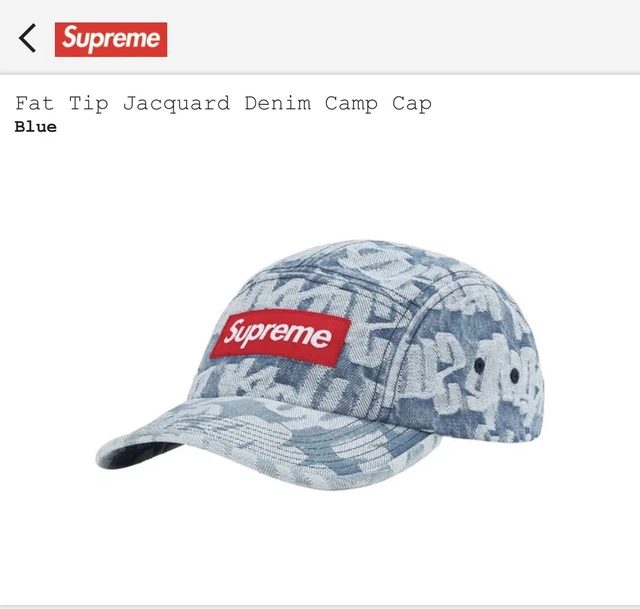 激安正規品 Supreme 2-tone Denim Camp Cap キャップ - www 