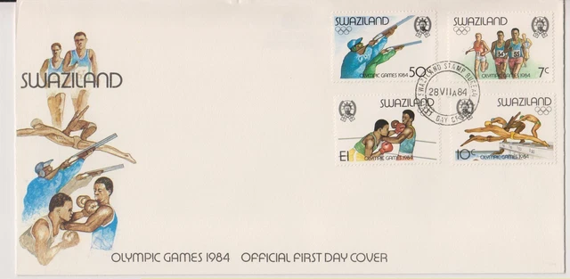 Timbres d'Europe enveloppes, sur jeux olympiques