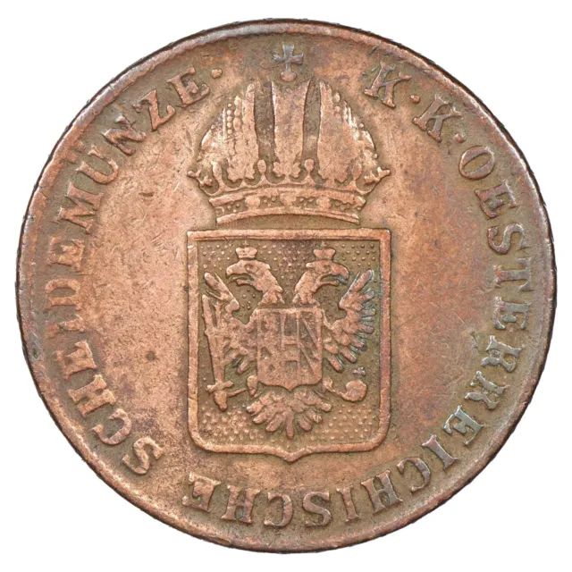Austria 1 Kreuzer 1816A Francisco I Viena Cobre - KM.2113 - moneda