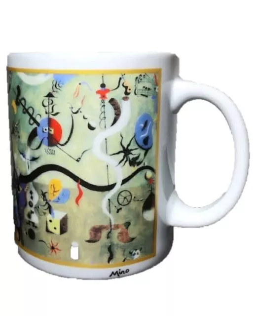 Cafe Arts Joan Miro "The Harlequin's Carnival" Coffee Mug B. Wild 16 FL OZ Cup