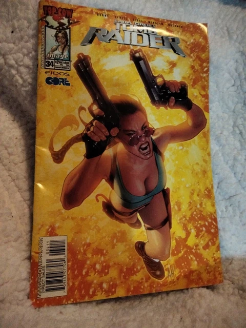 Tomb Raider #34 (Image/Top Cow Comics, Nov 2003) Adam Hughes Cover