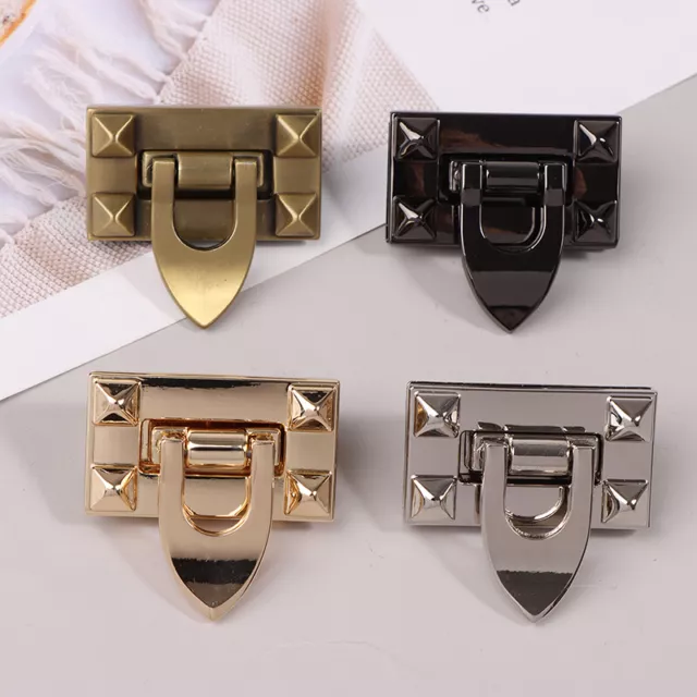 4CM Metal Turn Twist Lock Buckles For DIY Women Handbag Bag Purse Hardware