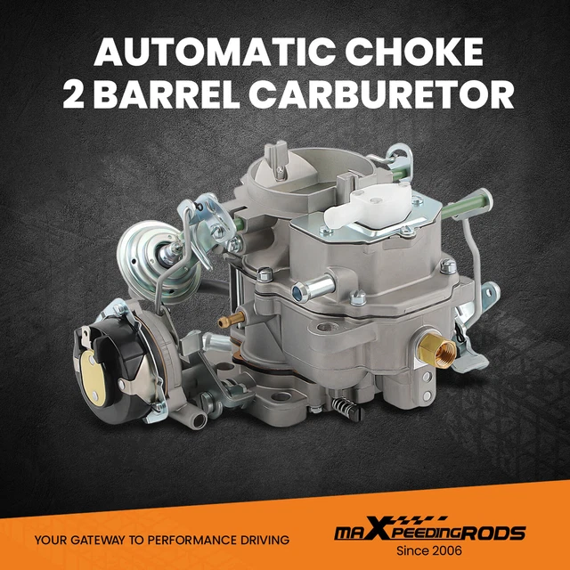 THUNDERMINGO Carburador de 2 barriles para Jeep Wrangler BBD 6 CYL 4.2L