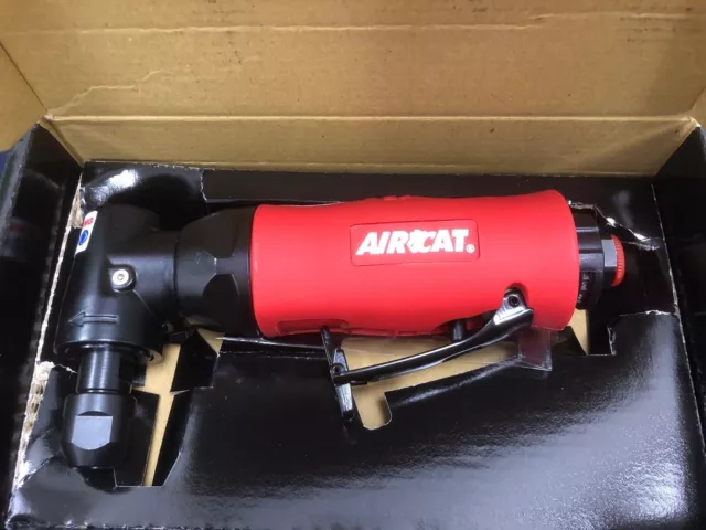 AirCat 6280: .75 Hp Composite Angle Die Grinder W/Spindle Lock 18,000 RPM