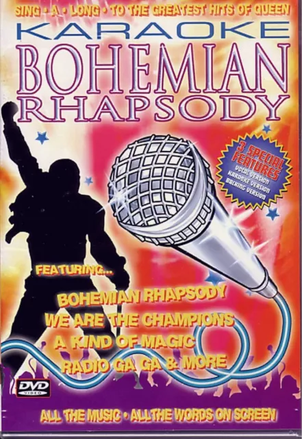 Karaoke Bohemian Rhapsody - The Hits Of Queen (DVD) Karaoke