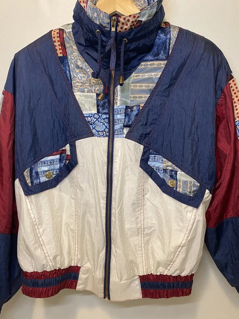 Vintage River Edge Sport Jacket Windbreaker Men’s Size Medium