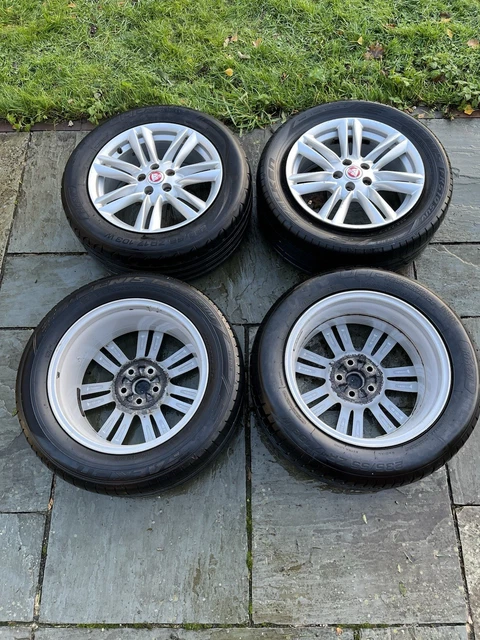 17" Genuine Jaguar Xf Alloy Wheels (Wheels Only) Ready For 235/55/17 Tyres