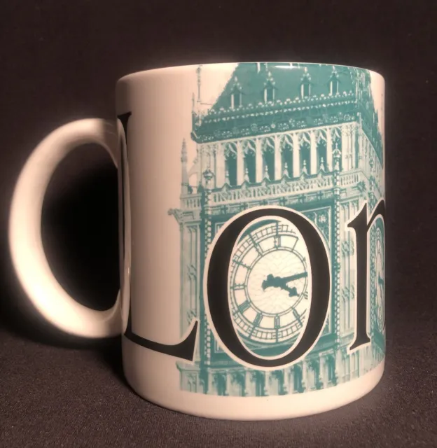 Starbucks London City Mug Collector Series 2002 Big Ben 20 ounce Made in England