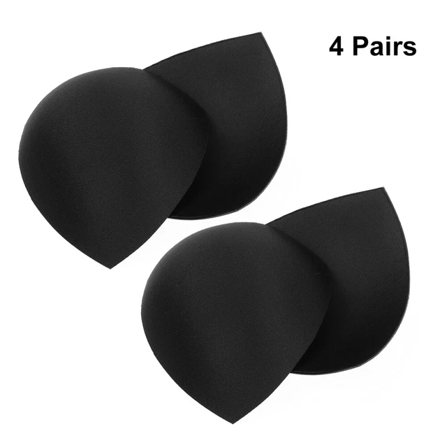 Reggiseno costume da bagno atletico donna inserti inserti imbottitura bikini nero