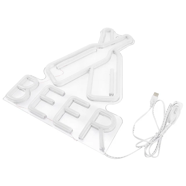 LED NEON LIGHT Wedding Table Lamp Lights Holiday Decor Bar Party