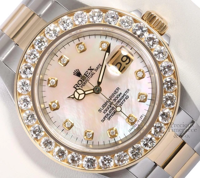 Vvs sales diamond rolex