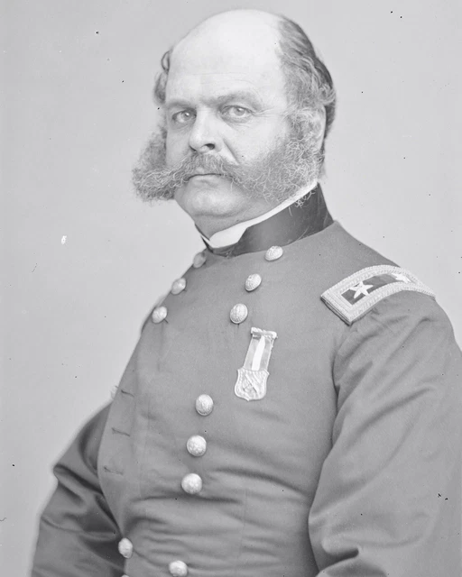GENERAL AMBROSE BURNSIDE 8X10 Photo Picture Image Union Army USA Civil