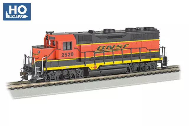 HO Scale EMD GP35 Locomotive w/DCC & Sound - BNSF #2520 - Bachmann #68811 2