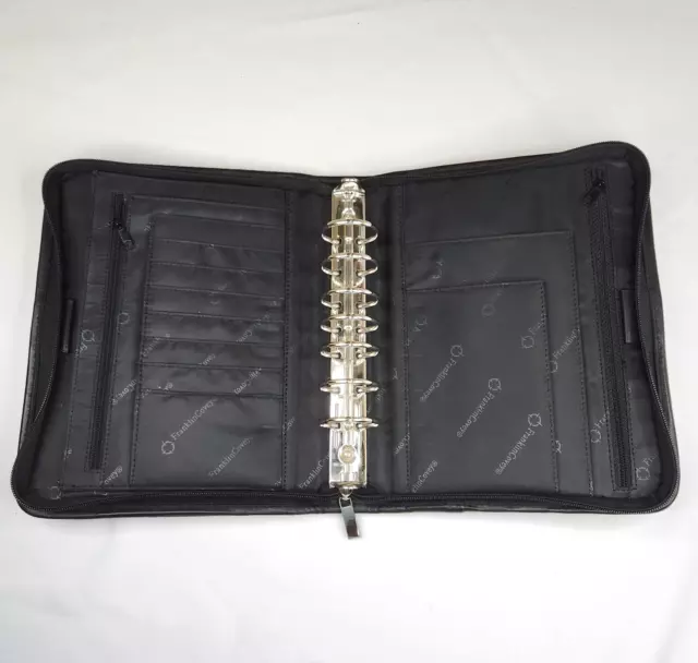 FRANKLIN COVEY BLACK Pockets Rolling Briefcase Daytimer Travel Luggage Bag  $55.99 - PicClick