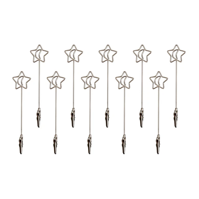 10 pz vassoio supporto promemoria posto vassoio supporto messaggi numero tabella