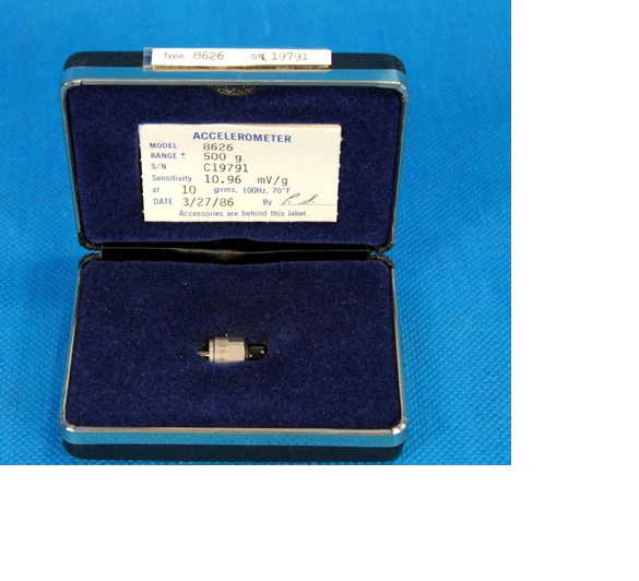 KISTLER 8626 ACCELEROMETER +/- 500G 1kHz /#0 W2D 8229