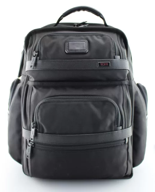 TUMI Alpha 2 'T-Pass' Black Nylon Business Class Backpack - 26578D2