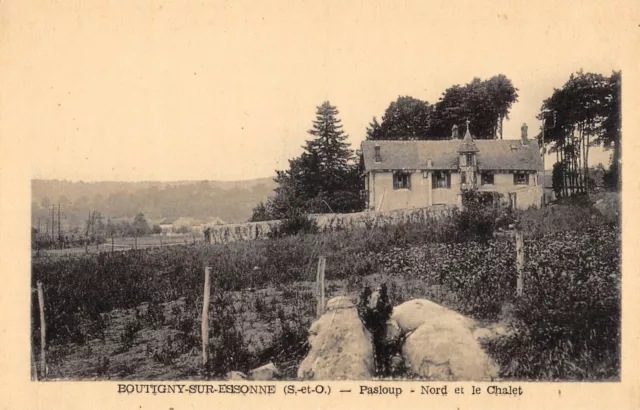 Cpa 91 Boutigny Sur Essonne Pasloup Nord Et Le Chalet