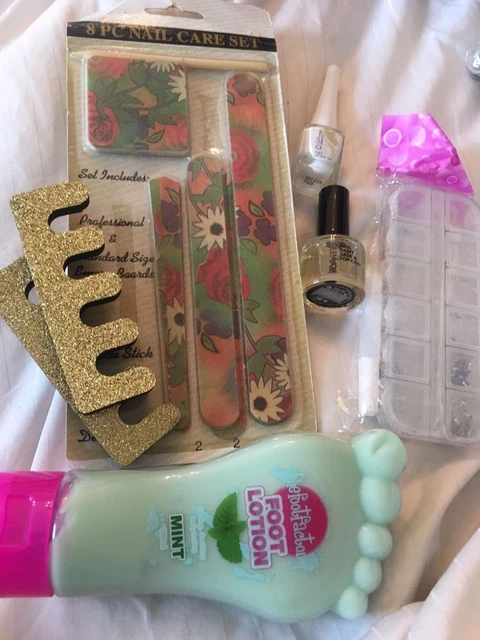 PEDICURE FEET FOOT cream ORIFLAME french nail polish set kit Mixed