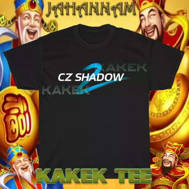 New Shirt CZ Shadow COMPETITION Logo Men's Black T-Shirt Funny Size S to 5XL