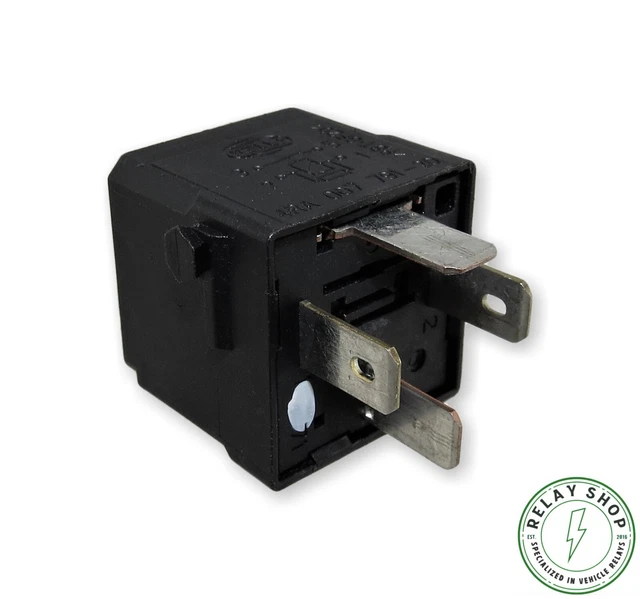Genuine Seat 5-Pin Black Relay 8Z0951253 – Tyco V23074-A1001-X50, 12V, Skoda Compatible