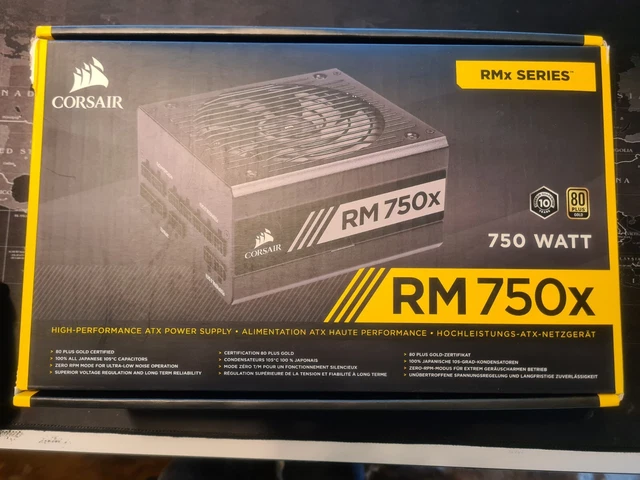 Alimentatore Corsair rm750x 80 plus Gold