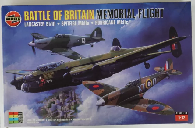 Airfix 10999 1/72 Battle of Britain Memorial Flight (3x aircraft kit)