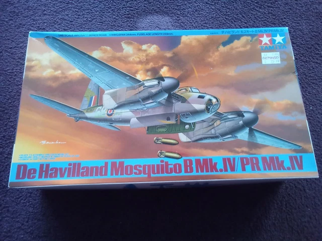 Maquette Tamiya De Havilland Mosquito B Mk.IV/PR Mk.IV – Échelle 1/48 – Kit Plastique Neuf