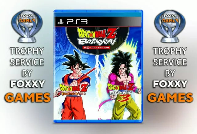 Dragon Ball Z Budokai HD Collection PS3 Trophy Trophäen Platin Service